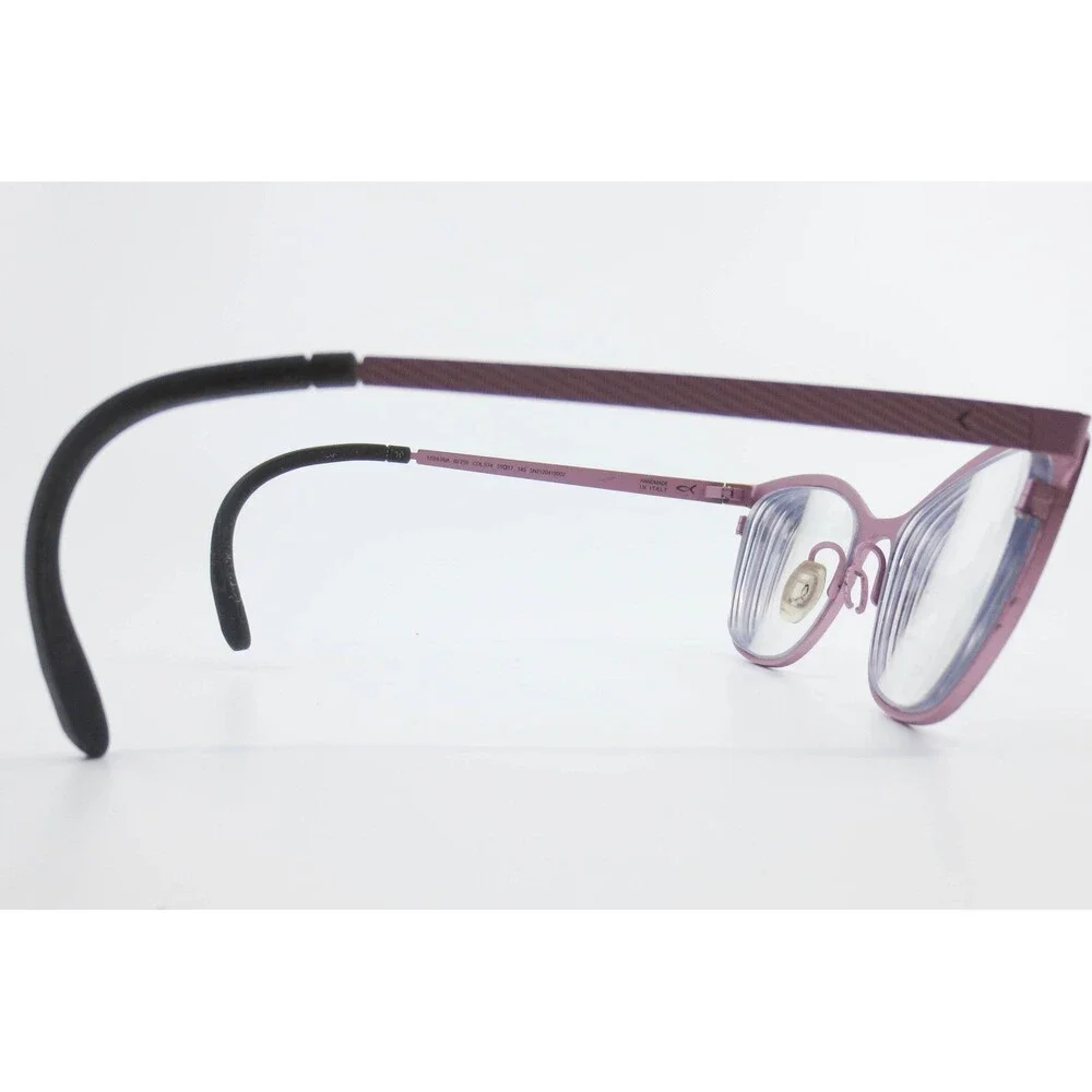Blackfin Ushuaia BF759 Pink Purple Cat Eye Eyeglasses Frames 51-17-145 Italy
